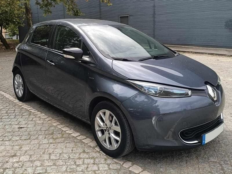 Usado Renault Zoe 80 kW (109 HP) 2019 Cinzento Citadino