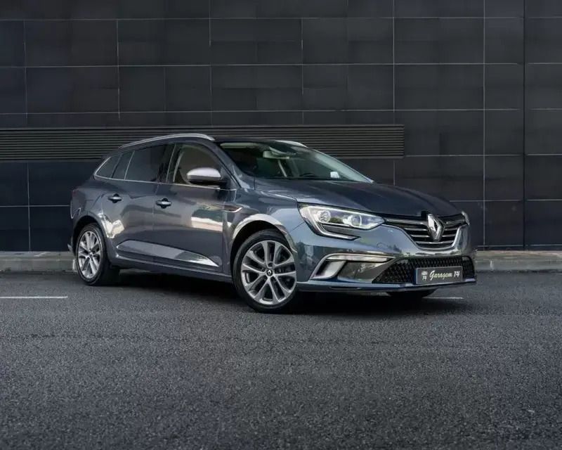 Usado Renault Mégane GT Line GT-Line 110 HP (80 kW) 2018 Cinza escuro Carrinha