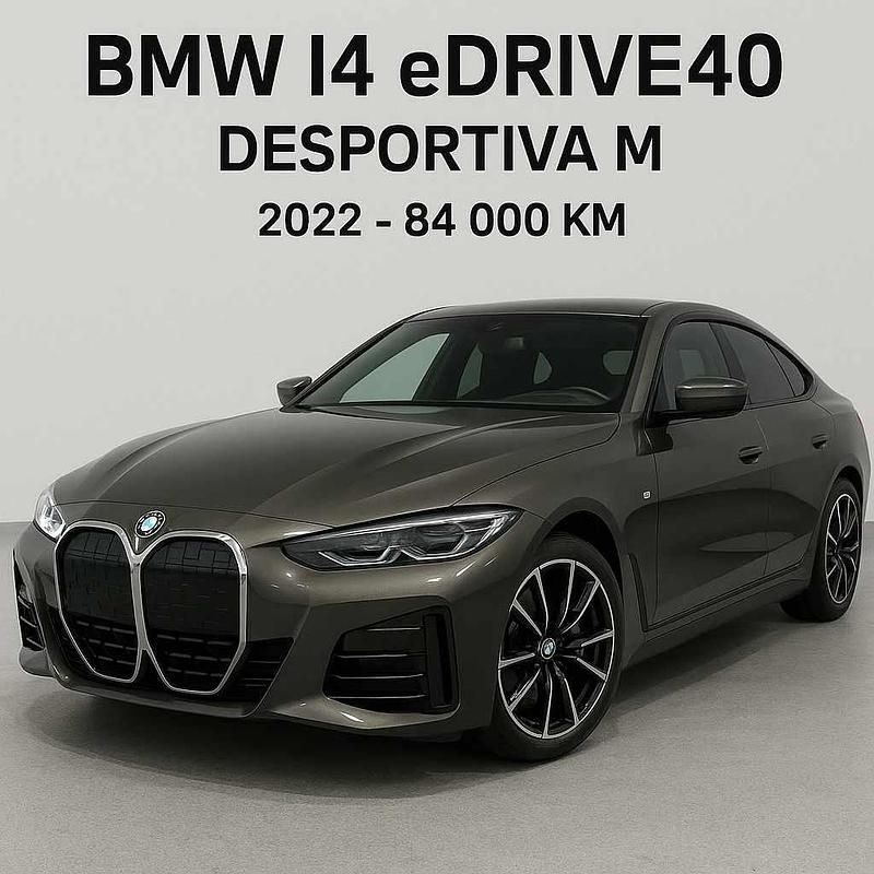 Cinzento Usado 2022 BMW i4 Sedan | € 49.950 (Preço elevado) - Imagem 1/2