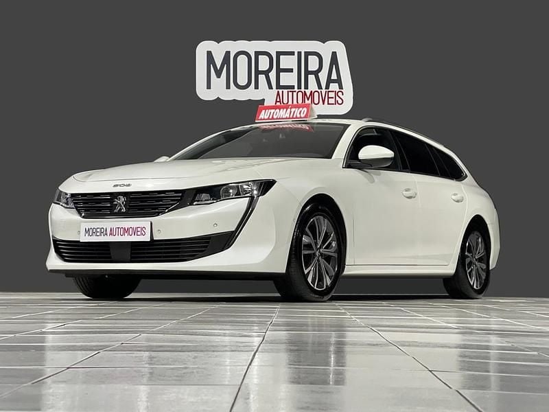Branco Usado 2021 Peugeot 508 SW Carrinha | € 18.999 - Imagem 1/4
