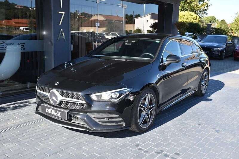 Preto Usado 2020 Mercedes CLA180 Shooting Brake AMG line Carrinha | € 27.499 (Caro) - Imagem 1/4