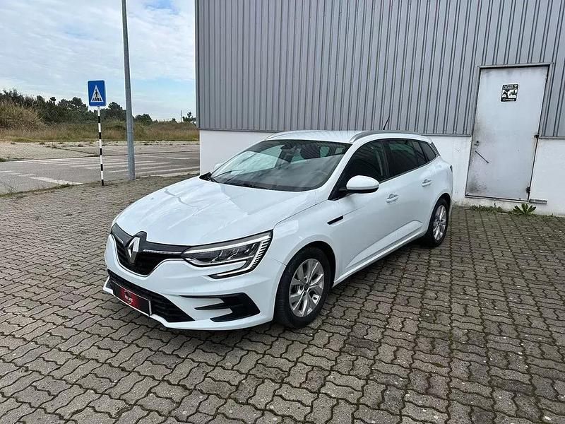 Branco Usado 2022 Renault Mégane GrandTour Intens Carrinha | € 18.490 (Preço justo) - Imagem 1/4