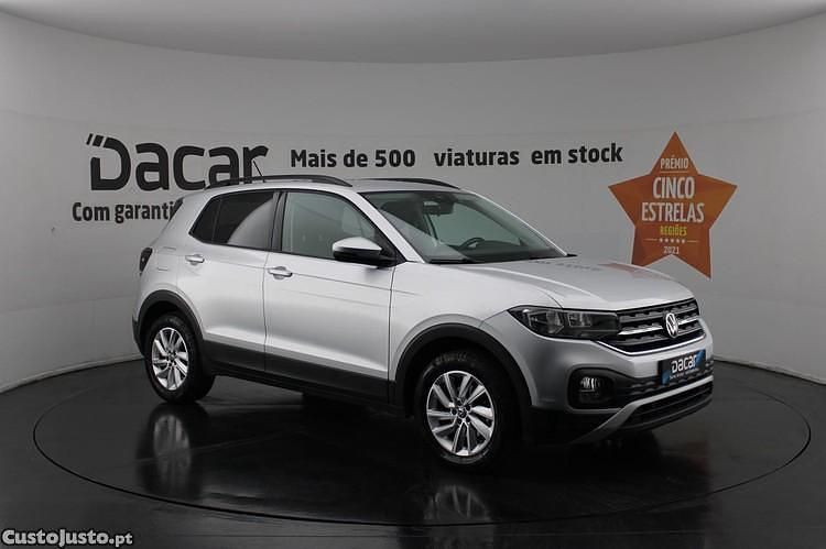 Cinza Usado 2022 VW T-Cross Life SUV | € 14.899 (Preço justo) - Imagem 1/1