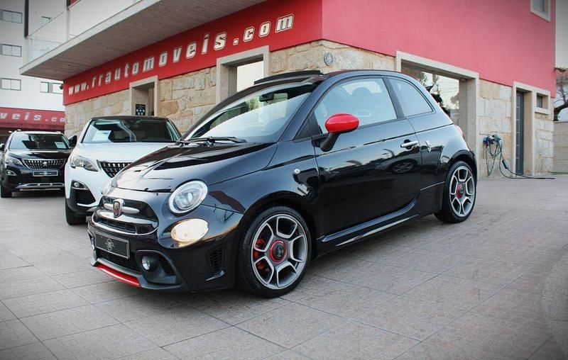 Preto Usado 2017 Abarth 500C Cabrios | € 15.990 - Imagem 1/4
