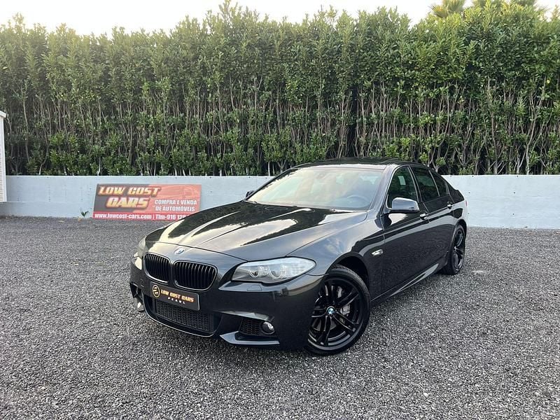 Preto Usado 2010 BMW 535 Sedan | € 19.990 - Imagem 1/4