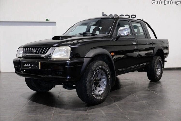 Preto Usado 2000 Mitsubishi L200 Pickup | € 13.900 (Preço justo) - Imagem 1/1