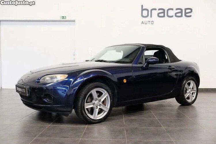 Azul Usado 2007 Mazda MX5 Exclusive Cabrios | € 11.900 - Imagem 1/1