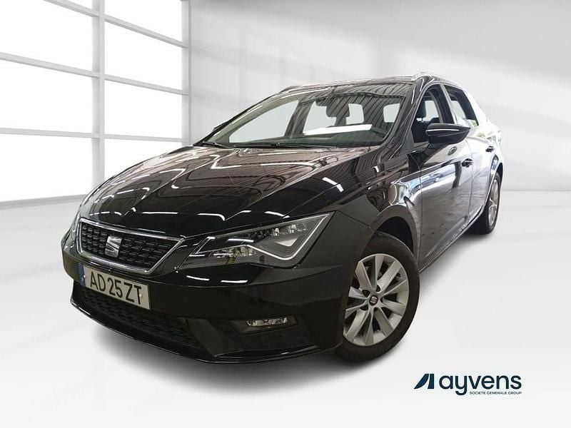 Usado Seat Leon ST 115 HP (84 kW) 2020 Preto Carrinha