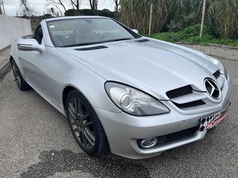 Cinza Usado 2008 Mercedes SLK200 Cabrios | € 16.900 (Preço justo) - Imagem 1/4