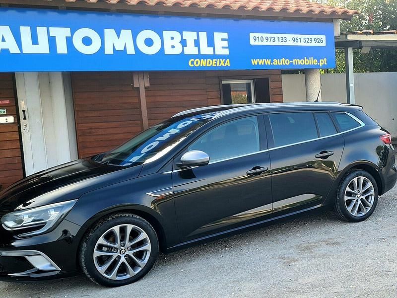 Cinza Usado 2017 Renault Mégane GT Line GT-Line Carrinha | € 12.950 (Preço justo) - Imagem 1/4