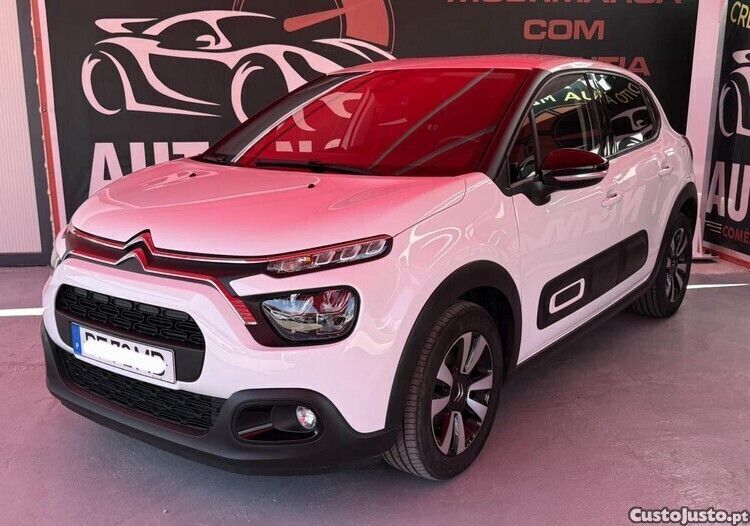 Branco Usado 2023 Citroën C3 PureTech Citadino | € 15.900 (Preço justo) - Imagem 1/1