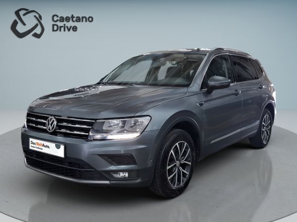 Cinzento Usado 2021 VW Tiguan Allspace SUV | € 28.990 - Imagem 1/4