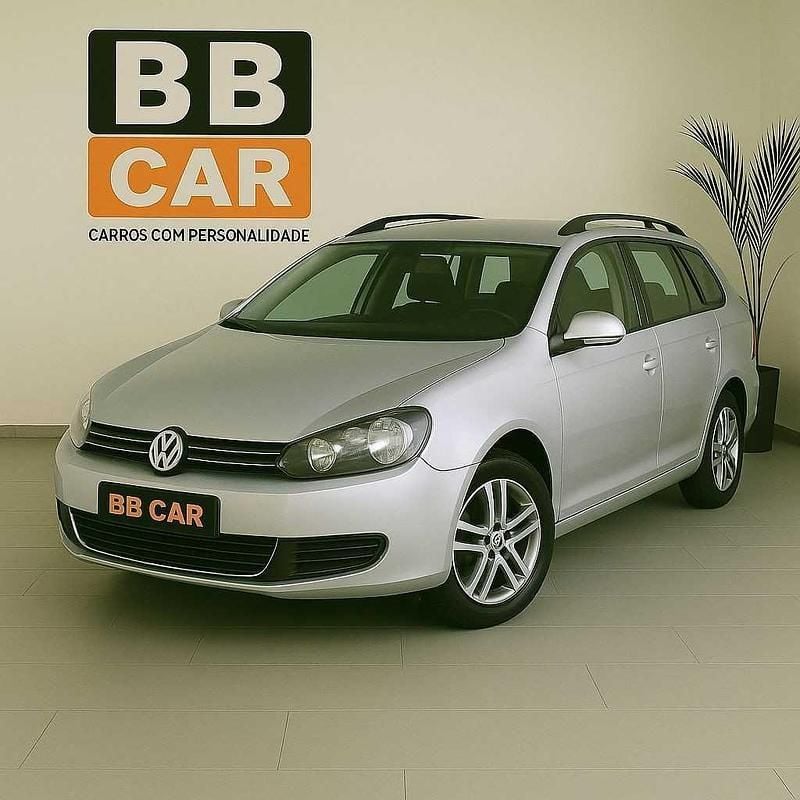 Cinzento Usado 2009 VW Golf VI Citadino | € 8.900 (Preço justo) - Imagem 1/4