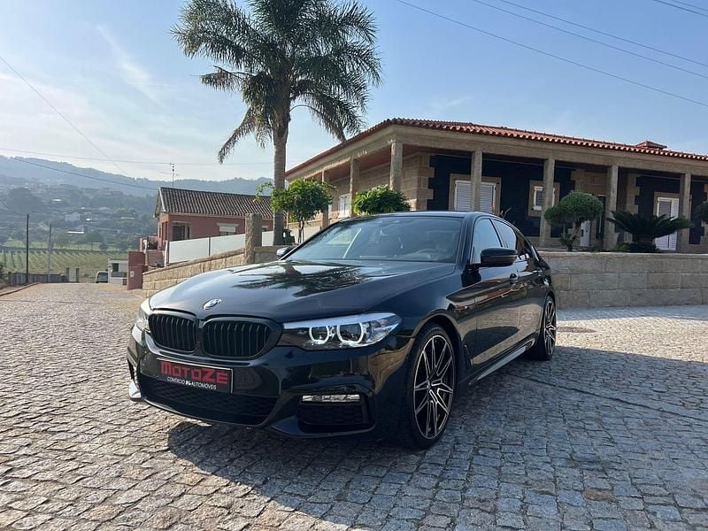 Preto Usado 2018 BMW 520 Sedan | € 23.900 (Preço justo) - Imagem 1/4