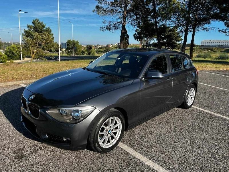 Cinzento Usado 2014 BMW 116 Citadino | € 12.200 (Preço justo) - Imagem 1/4