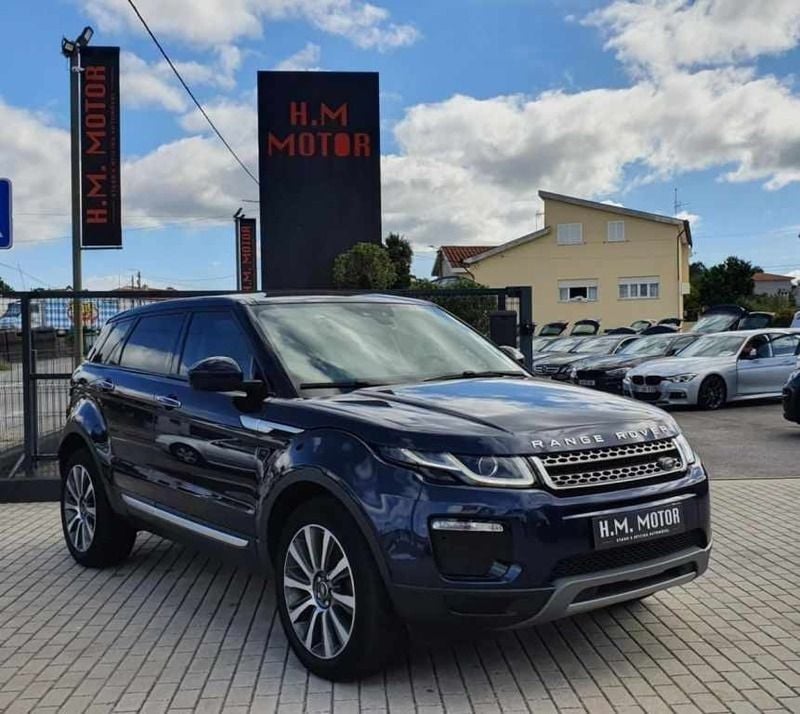 Azul Usado 2018 Land Rover Range Rover evoque SE Dynamic SUV | € 28.500 (Caro) - Imagem 1/4