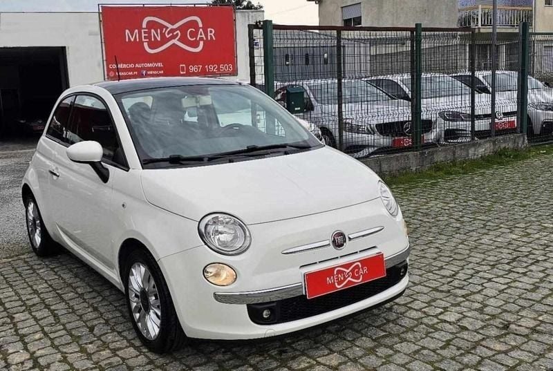 Branco Usado 2014 Fiat 500 | € 9.999 (Preço justo) - Imagem 1/4