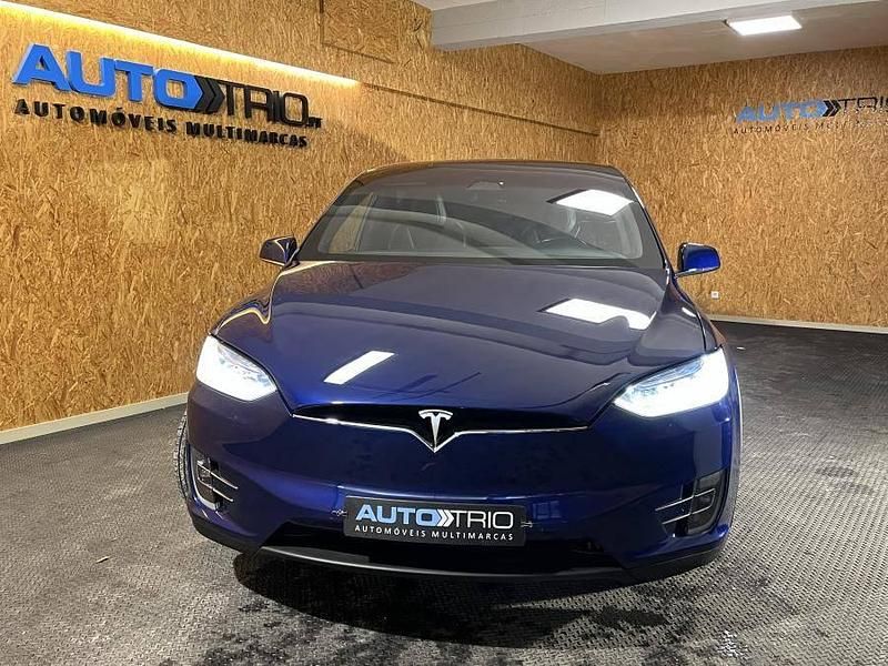 Usado Tesla Model X 386 kW (525 HP) 2018 Azul SUV