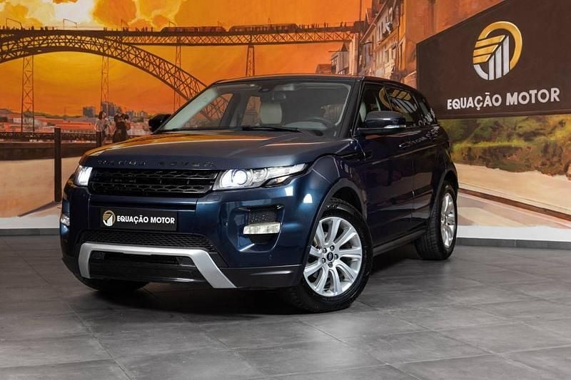 Azul Usado 2012 Land Rover Range Rover evoque | € 21.900 (Preço elevado) - Imagem 1/4