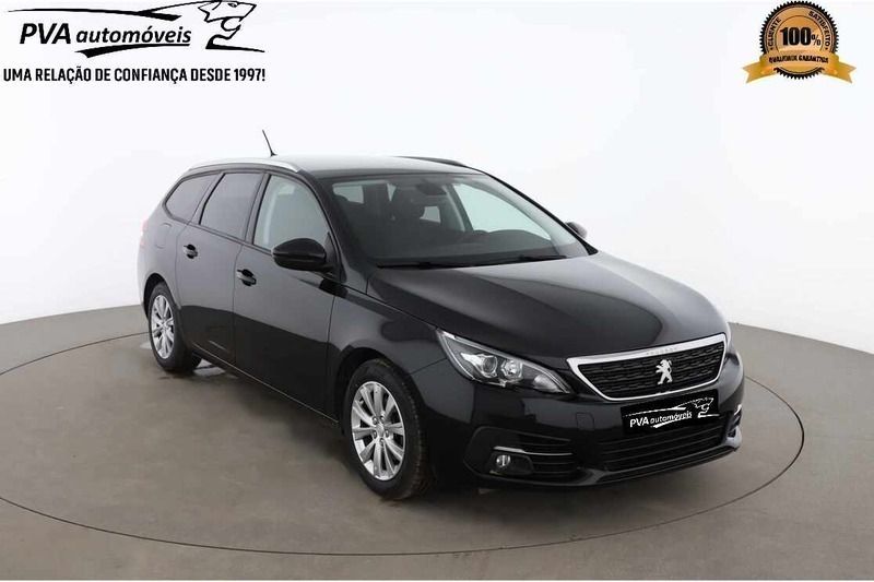 Preto Usado 2019 Peugeot 308 Carrinha | € 13.950 (Bom preço) - Imagem 1/4