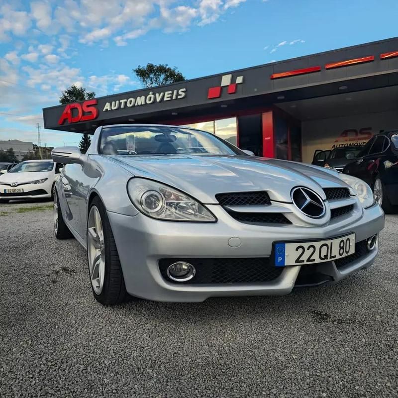 Cinza Usado 2008 Mercedes SLK200 Cabrios | € 14.000 (Super Preço) - Imagem 1/4