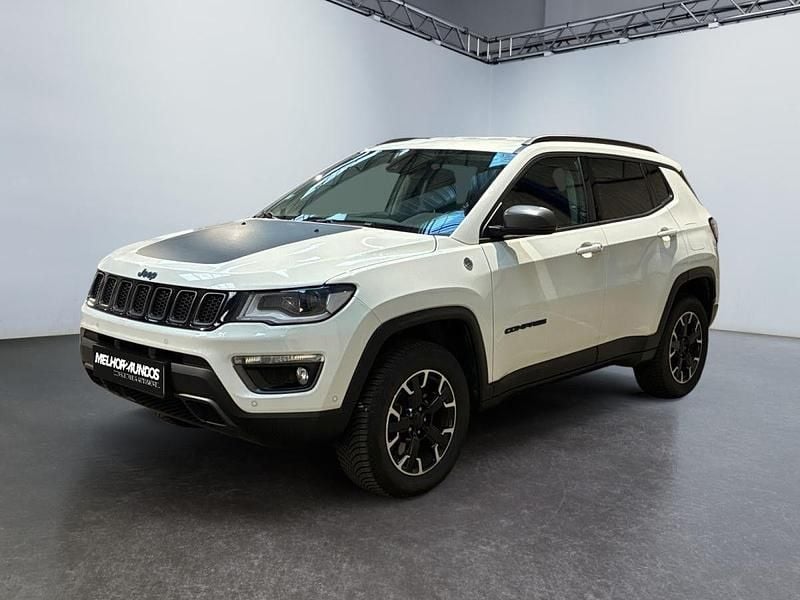 Branco Usado 2020 Jeep Compass Trailhawk SUV | € 21.990 (Preço justo) - Imagem 1/4
