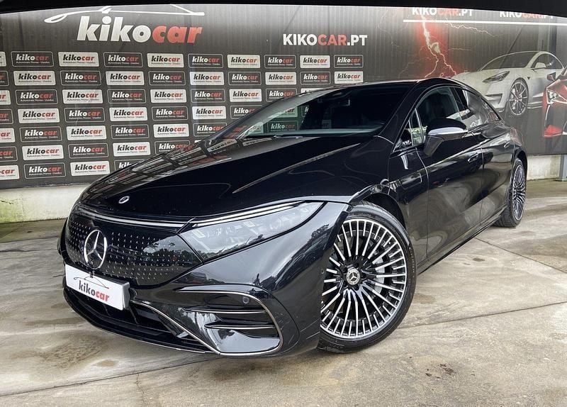 Preto Usado 2022 Mercedes EQS450+ Sedan | € 61.900 (Preço justo) - Imagem 1/4