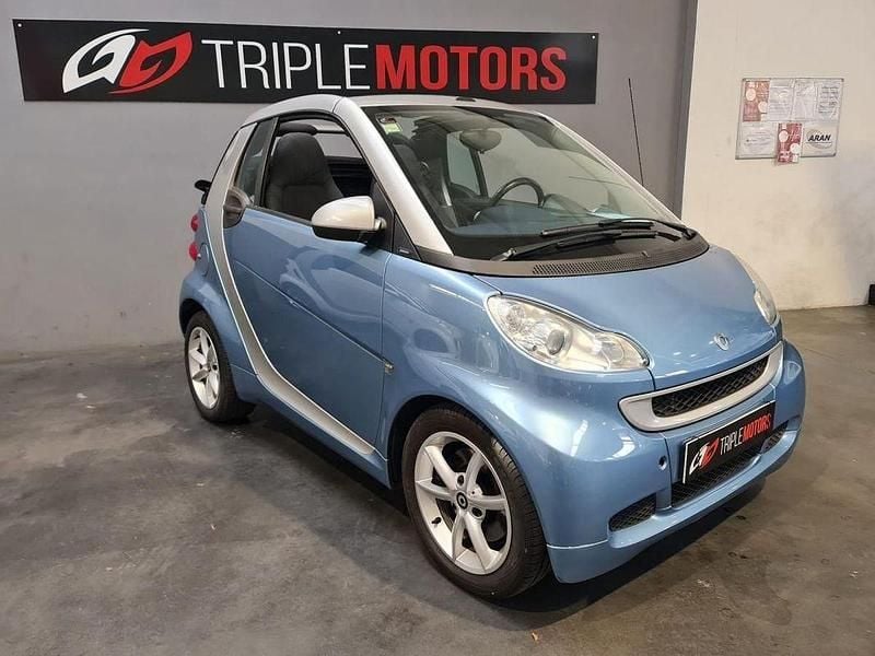 Azul Usado 2012 Smart ForTwo Cabrio Passion Cabrios | € 7.850 - Imagem 1/4