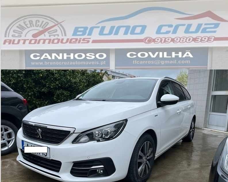 Branco Usado 2021 Peugeot 308 Citadino | € 17.880 (Preço justo) - Imagem 1/4