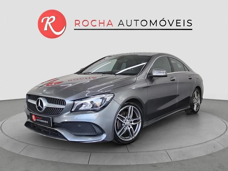 Cinza Usado 2016 Mercedes CLA180 AMG line Sedan | € 17.990 (Preço justo) - Imagem 1/4