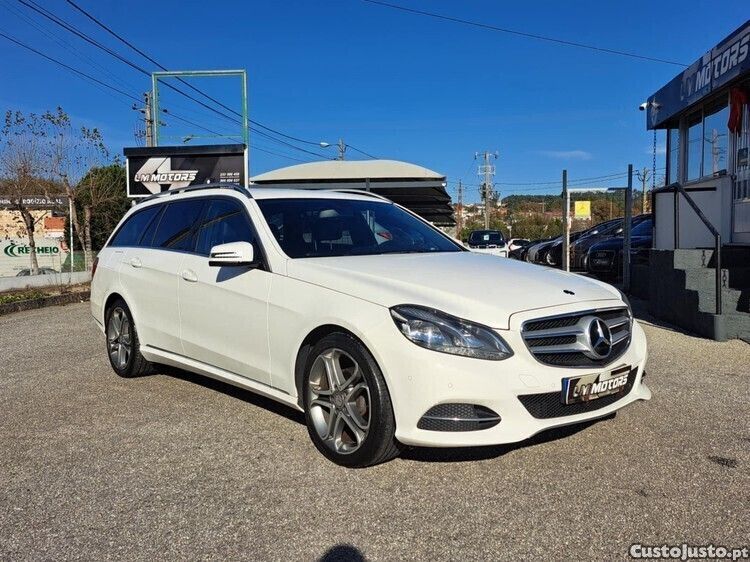 Branco Usado 2014 Mercedes E220 Avantgarde Carrinha | € 18.900 (Bom preço) - Imagem 1/1