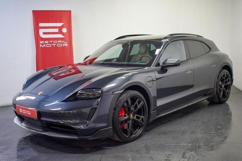 Cinzento Usado 2023 Porsche Taycan Sedan | € 79.900 (Super Preço) - Imagem 1/4