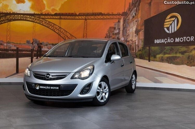 Cinza Usado 2014 Opel Corsa Enjoy Citadino | € 7.500 (Preço justo) - Imagem 1/1