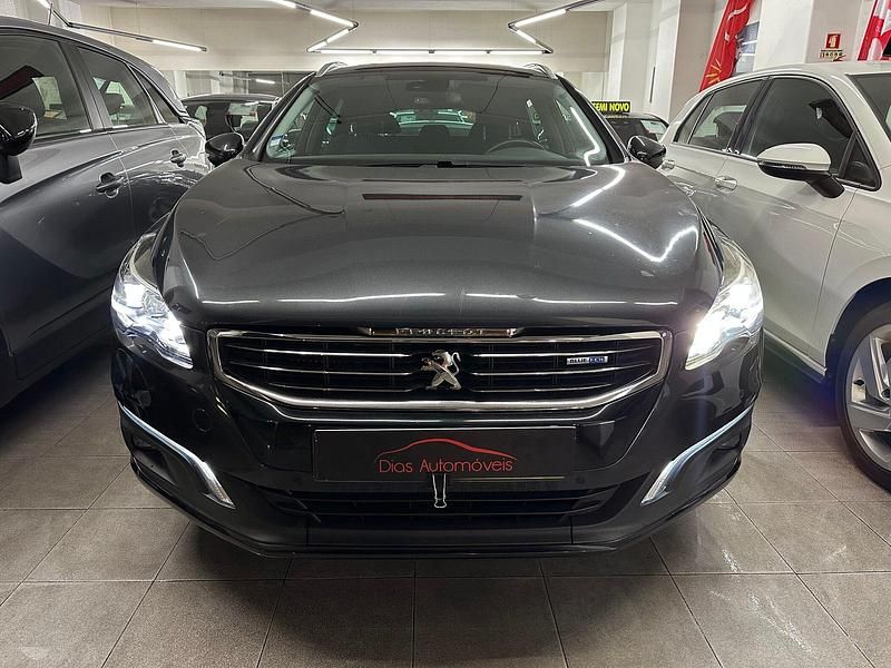 Usado Peugeot 508 SW Allure 120 HP (88 kW) 2015 Azul Carrinha