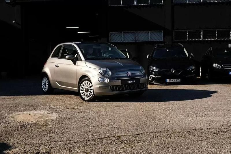 Cinzento Usado 2020 Fiat 500 Lounge Citadino | € 9.999 (Bom preço) - Imagem 1/4