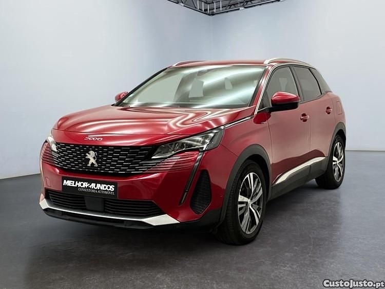 Vermelho Usado 2021 Peugeot 3008 Allure SUV | € 22.500 - Imagem 1/1