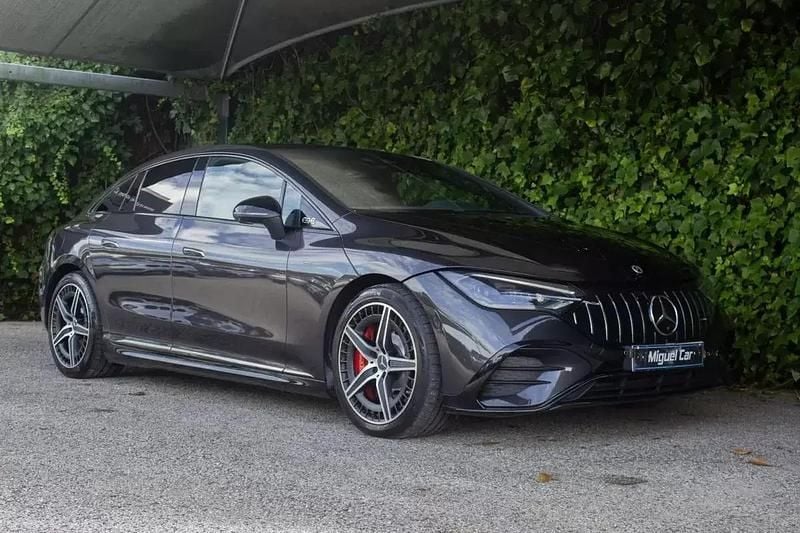 Preto Usado 2022 Mercedes EQE AMG 43 AMG Sedan | € 64.900 - Imagem 1/4