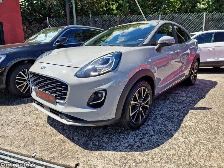 Cinza Usado 2021 Ford Puma Titanium SUV | € 18.900 (Preço justo) - Imagem 1/1