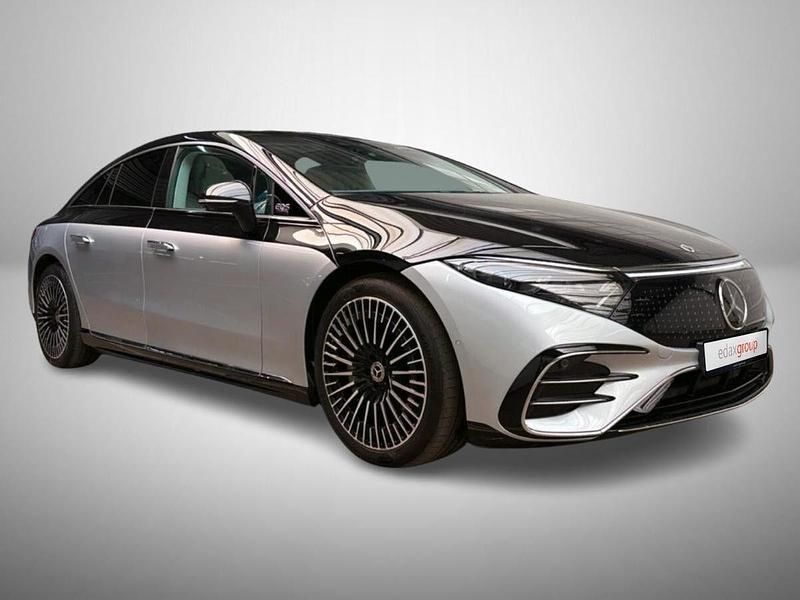 Cinza Usado 2022 Mercedes EQS580 Edition 1 Sedan | € 84.490 - Imagem 1/4