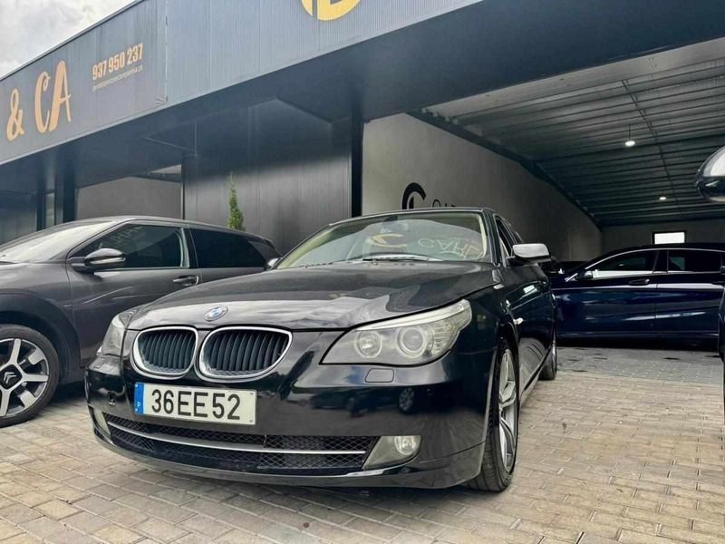 Preto Usado 2007 BMW 520 Sedan | € 6.990 (Bom preço) - Imagem 1/4