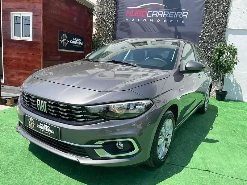 Cinzento Usado 2022 Fiat Tipo City Life Citadino | € 12.990 (Super Preço) - Imagem 1/4