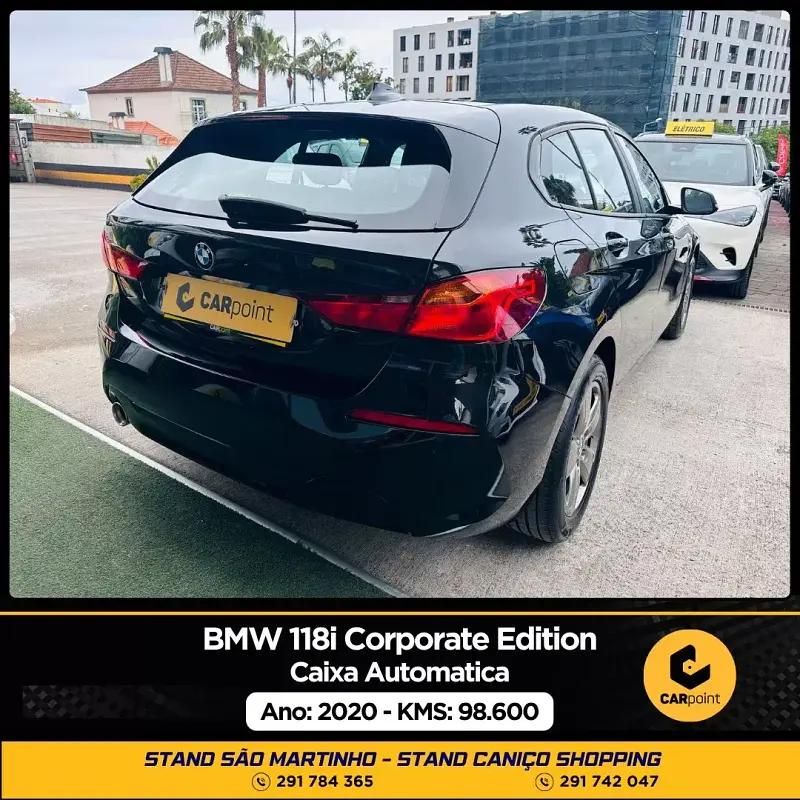 Usado BMW 118 140 HP (102 kW) 2020 Preto Citadino