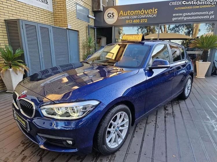 Azul Usado 2017 BMW 116 Citadino | € 18.900 (Preço justo) - Imagem 1/1