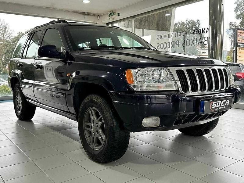 Usado Jeep Grand Cherokee 140 HP (102 kW) 2000 Azul SUV