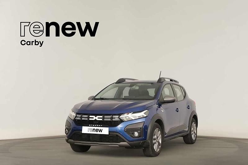 Azul Usado 2023 Dacia Sandero Citadino | € 17.490 (Preço justo) - Imagem 1/4