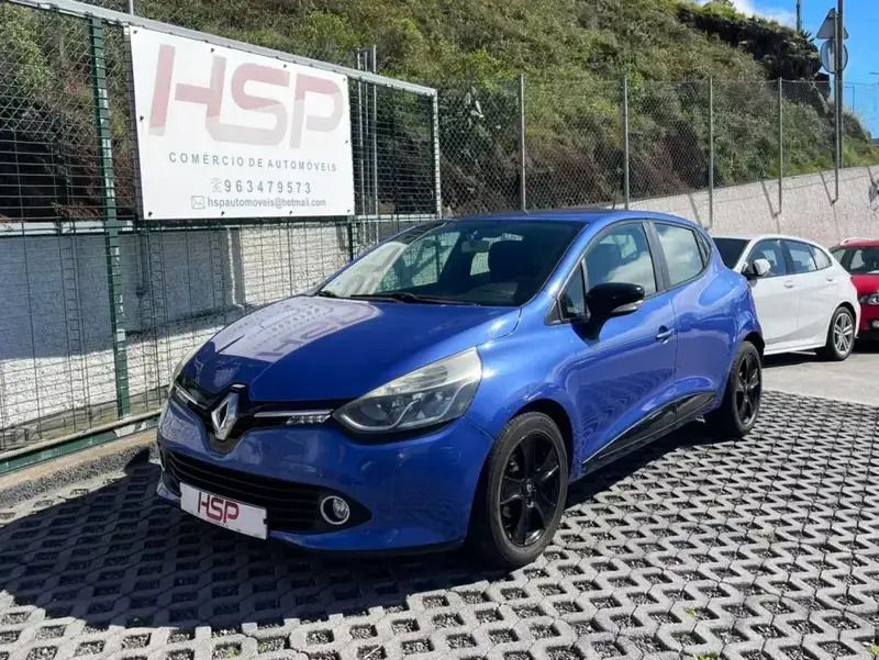Azul Usado 2013 Renault Clio IV LIMITED | € 9.990 (Caro) - Imagem 1/4
