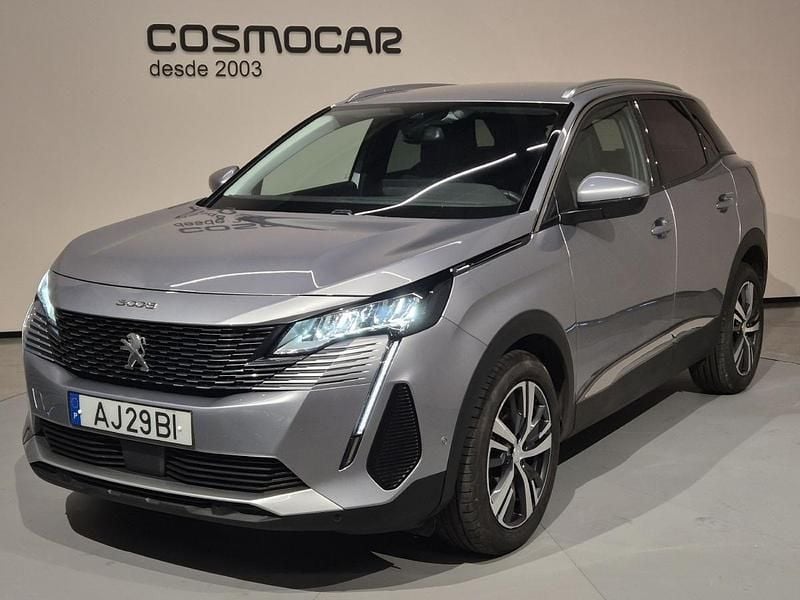 Cinza Usado 2021 Peugeot 3008 Allure SUV | € 21.900 (Bom preço) - Imagem 1/4
