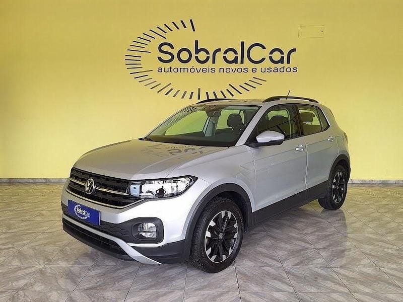 Cinzento Usado 2022 VW T-Cross Life SUV | € 18.500 (Preço justo) - Imagem 1/4