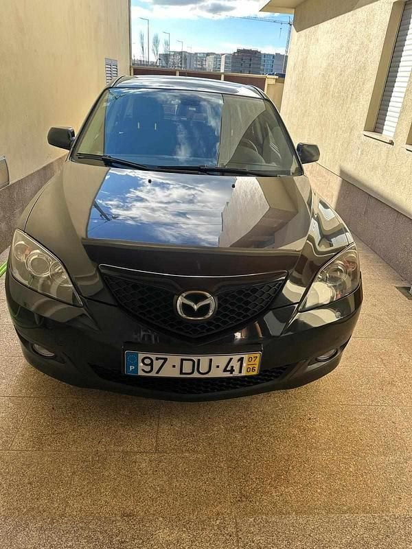 Usado Mazda 3 109 HP (80 kW) 2007 Preto Citadino