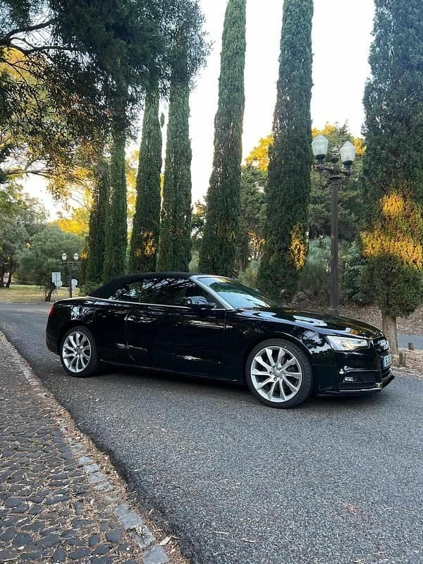 Preto Usado 2015 Audi A5 Cabriolet Cabrios | € 23.500 - Imagem 1/4
